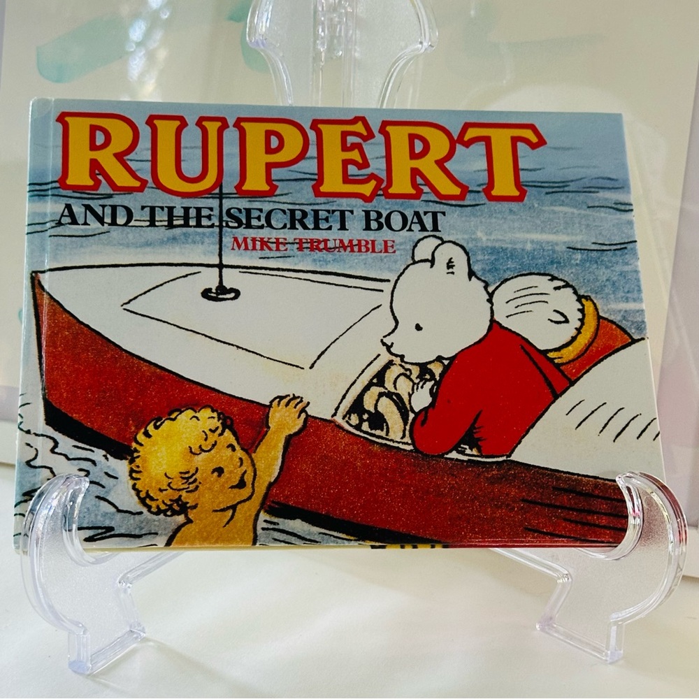 Rupert and the Secret Boat Book Hardcover